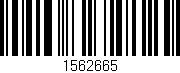 Código de barras (EAN, GTIN, SKU, ISBN): '1562665'