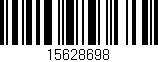 Código de barras (EAN, GTIN, SKU, ISBN): '15628698'