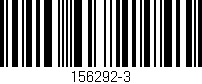 Código de barras (EAN, GTIN, SKU, ISBN): '156292-3'