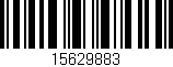 Código de barras (EAN, GTIN, SKU, ISBN): '15629883'