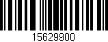 Código de barras (EAN, GTIN, SKU, ISBN): '15629900'
