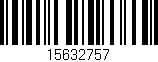 Código de barras (EAN, GTIN, SKU, ISBN): '15632757'