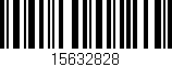 Código de barras (EAN, GTIN, SKU, ISBN): '15632828'