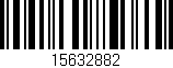 Código de barras (EAN, GTIN, SKU, ISBN): '15632882'