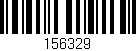 Código de barras (EAN, GTIN, SKU, ISBN): '156329'