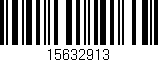 Código de barras (EAN, GTIN, SKU, ISBN): '15632913'