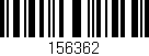 Código de barras (EAN, GTIN, SKU, ISBN): '156362'