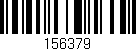 Código de barras (EAN, GTIN, SKU, ISBN): '156379'