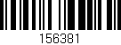 Código de barras (EAN, GTIN, SKU, ISBN): '156381'