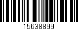 Código de barras (EAN, GTIN, SKU, ISBN): '15638899'