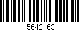 Código de barras (EAN, GTIN, SKU, ISBN): '15642163'