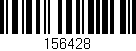 Código de barras (EAN, GTIN, SKU, ISBN): '156428'