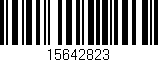 Código de barras (EAN, GTIN, SKU, ISBN): '15642823'