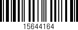 Código de barras (EAN, GTIN, SKU, ISBN): '15644164'