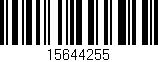 Código de barras (EAN, GTIN, SKU, ISBN): '15644255'