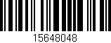 Código de barras (EAN, GTIN, SKU, ISBN): '15648048'
