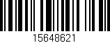 Código de barras (EAN, GTIN, SKU, ISBN): '15648621'