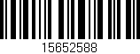 Código de barras (EAN, GTIN, SKU, ISBN): '15652588'