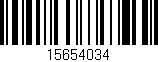 Código de barras (EAN, GTIN, SKU, ISBN): '15654034'