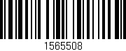 Código de barras (EAN, GTIN, SKU, ISBN): '1565508'