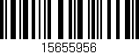 Código de barras (EAN, GTIN, SKU, ISBN): '15655956'