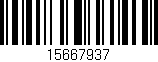 Código de barras (EAN, GTIN, SKU, ISBN): '15667937'