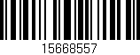 Código de barras (EAN, GTIN, SKU, ISBN): '15668557'