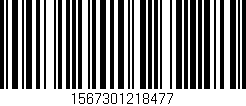 Código de barras (EAN, GTIN, SKU, ISBN): '1567301218477'