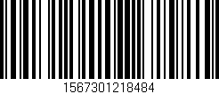 Código de barras (EAN, GTIN, SKU, ISBN): '1567301218484'