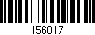 Código de barras (EAN, GTIN, SKU, ISBN): '156817'