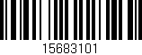 Código de barras (EAN, GTIN, SKU, ISBN): '15683101'