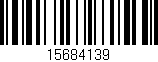Código de barras (EAN, GTIN, SKU, ISBN): '15684139'