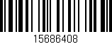 Código de barras (EAN, GTIN, SKU, ISBN): '15686408'