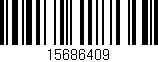 Código de barras (EAN, GTIN, SKU, ISBN): '15686409'