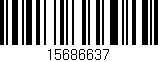 Código de barras (EAN, GTIN, SKU, ISBN): '15686637'