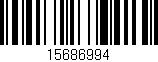 Código de barras (EAN, GTIN, SKU, ISBN): '15686994'