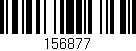 Código de barras (EAN, GTIN, SKU, ISBN): '156877'
