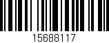 Código de barras (EAN, GTIN, SKU, ISBN): '15688117'
