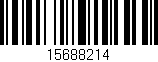 Código de barras (EAN, GTIN, SKU, ISBN): '15688214'