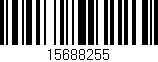 Código de barras (EAN, GTIN, SKU, ISBN): '15688255'