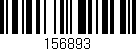 Código de barras (EAN, GTIN, SKU, ISBN): '156893'