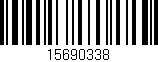 Código de barras (EAN, GTIN, SKU, ISBN): '15690338'