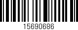 Código de barras (EAN, GTIN, SKU, ISBN): '15690686'