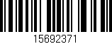 Código de barras (EAN, GTIN, SKU, ISBN): '15692371'