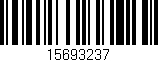 Código de barras (EAN, GTIN, SKU, ISBN): '15693237'