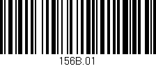 Código de barras (EAN, GTIN, SKU, ISBN): '156B.01'