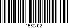Código de barras (EAN, GTIN, SKU, ISBN): '156B.02'