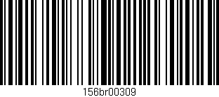 Código de barras (EAN, GTIN, SKU, ISBN): '156br00309'