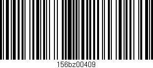 Código de barras (EAN, GTIN, SKU, ISBN): '156bz00409'