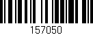 Código de barras (EAN, GTIN, SKU, ISBN): '157050'